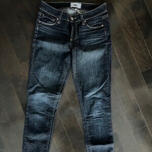 Dark Wash Paige Skinny Jeans